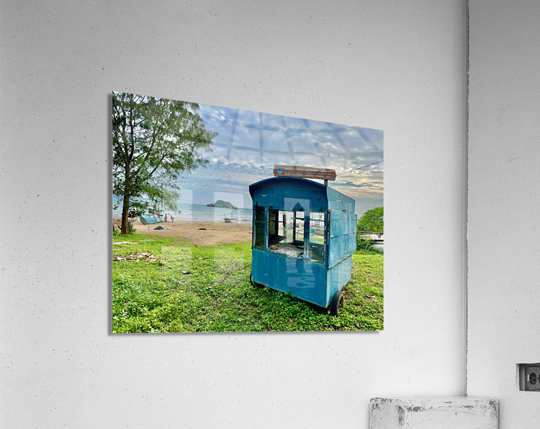 Stand Alone by the Sea Acrylic Print