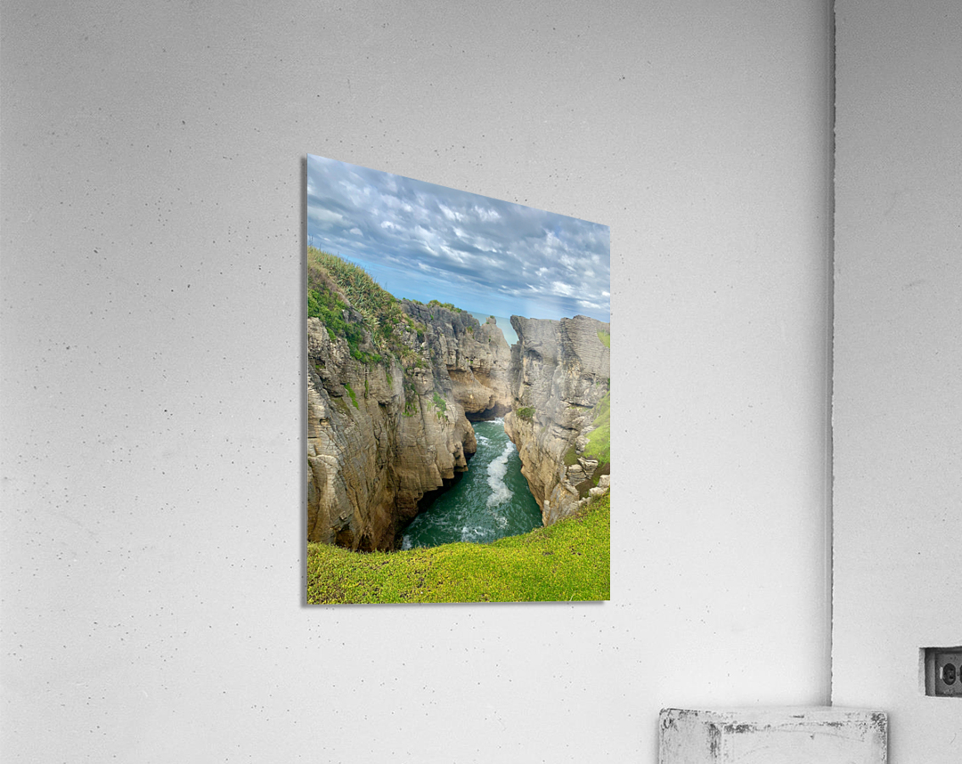 Punakaiki Pancake Rocks New Zealand 3 Acrylic Print