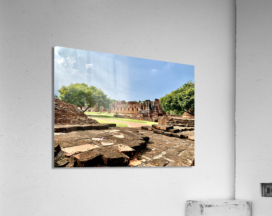 Ayutthaya Historical Park Temples 9 Acrylic Print