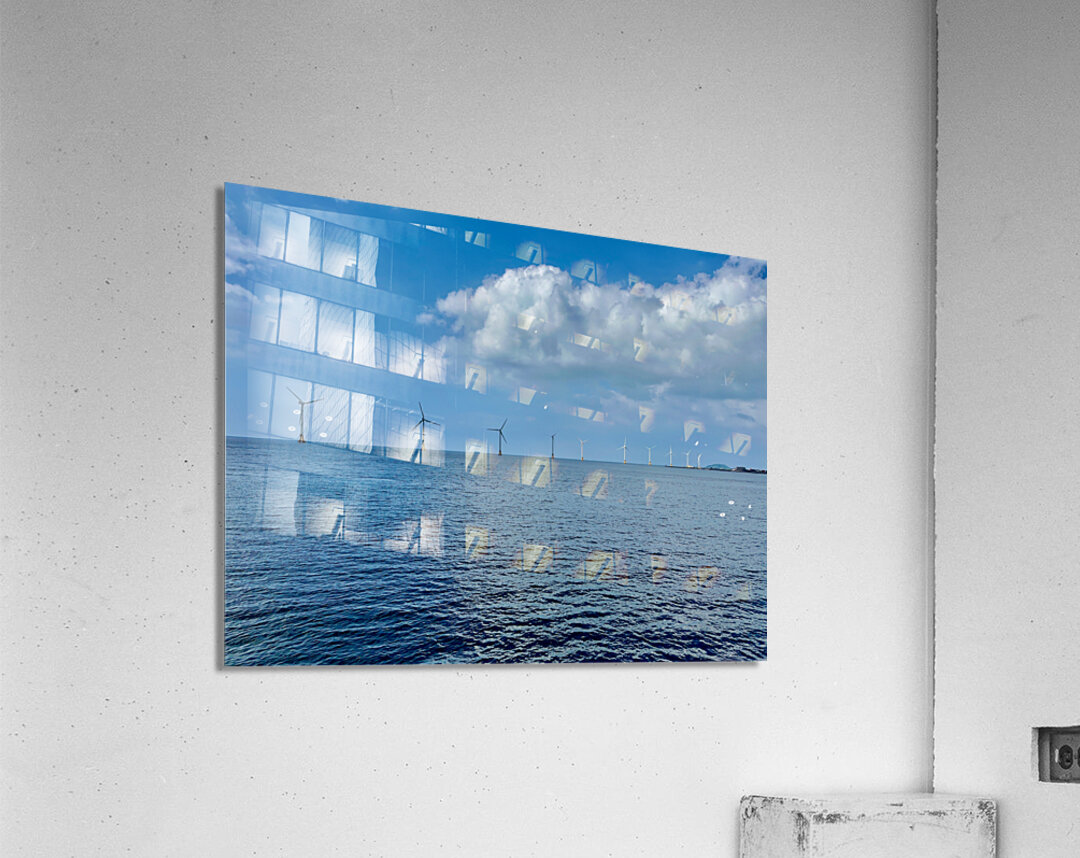 Wind Mills Jeju South Korea 3 Acrylic Print