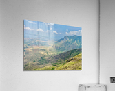 Look Down on the Valley  Acrylic Print
