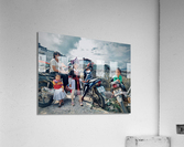 Bac Ha Market Family in Vietnam  Acrylic Print