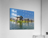 Inle Lake Houses  Acrylic Print