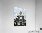 Saint Marys Black Wooden Cathedral of Kon Tum 2.  Acrylic Print