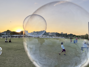 Bubble Sunset Brunei