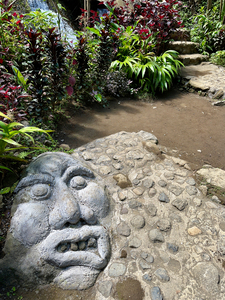 Face in the Ground Munduk Bali