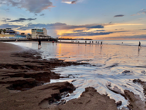 Samyang Beach Sunset Jeju South Korea 1