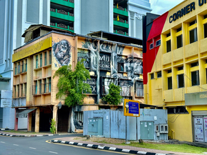 The Streets of Kuching Borneo