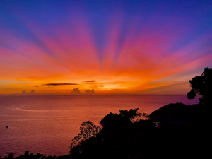 Amazing colourful Sunset 1