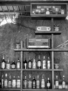 BW Alcohol Shelves