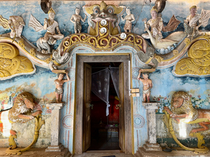 Beatiful Temple Door