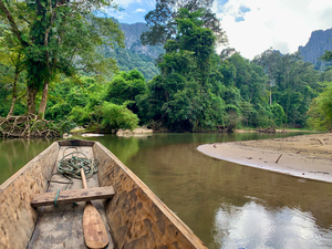 Boat Trip in Laos