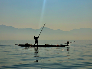 Inle Lake Fisherman 2 in Myanmar