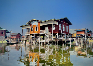 Inle Lake Reflections 5