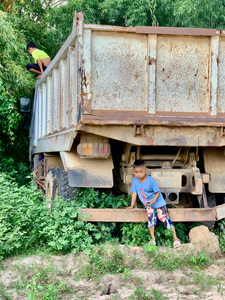 Playing with the Big Truck
