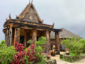 Preah Monivong Temple Bokor Cambodia