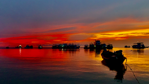 Red Sky Sunset