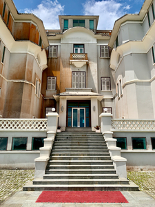 The Bokor Palace Entrance