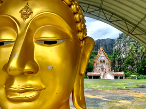 The Temple Behind Buddha