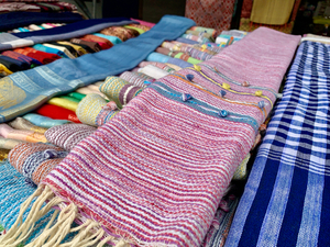 Traditional Homemade Skirts Laos