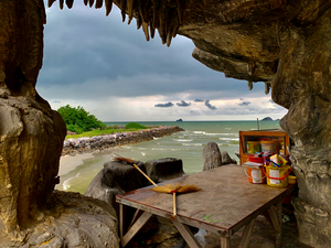View from Wat Tham Khao Tao Hua Hin Thailand 1