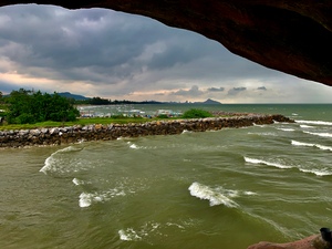 View from Wat Tham Khao Tao Hua Hin Thailand 2