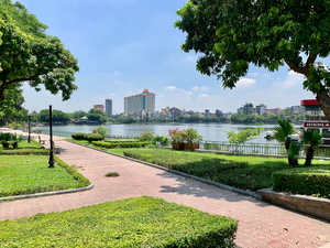 View on the Lake in Hanoi
