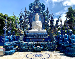 Wat Rong Suea Ten Blue Temple 1