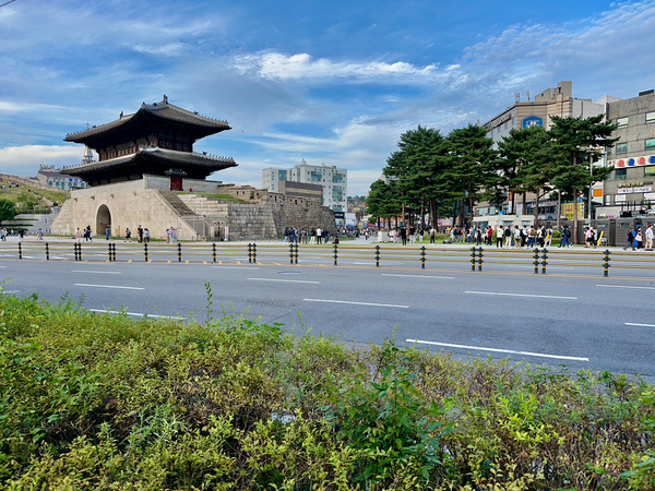 Heunginjimun Street View Seoul South Korea Print