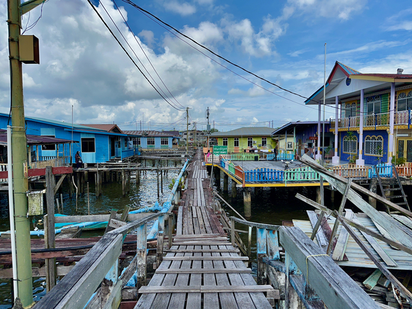 Kampong Ayer Floating Village Brunei 4 Print