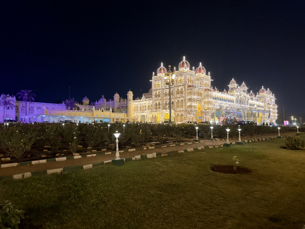 Mysore Palace at Night 2 Print
