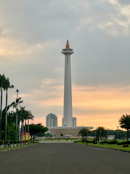 National Monument Jakarta Print