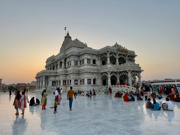 Prem Mandir Vrindavan 2 Print
