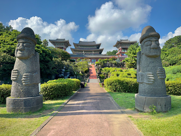 Yakcheonsa Temple Jeju South Korea 1 Print