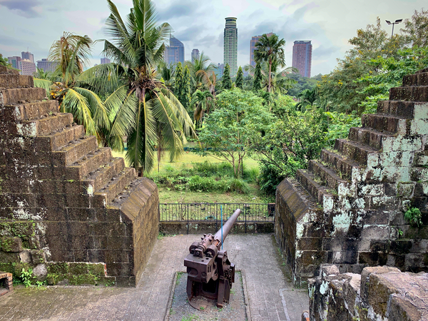 A Cannon in the City Print