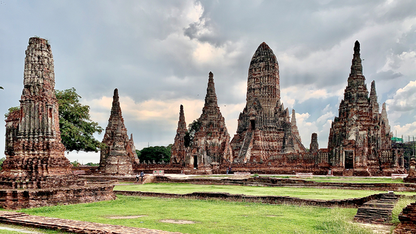Ayutthaya Historical Park Temples 1 Print