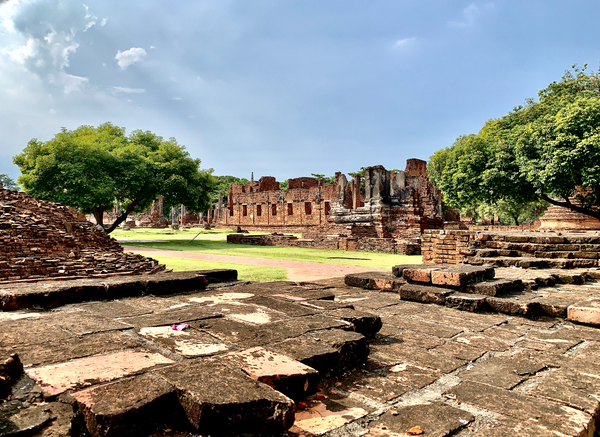 Ayutthaya Historical Park Temples 9 Print