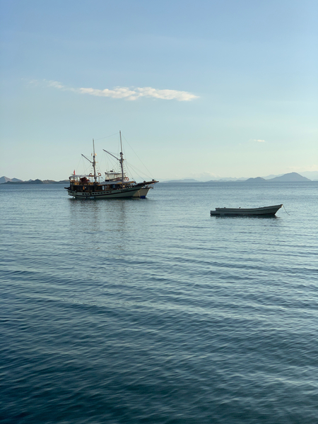 Boats on the Lake Print