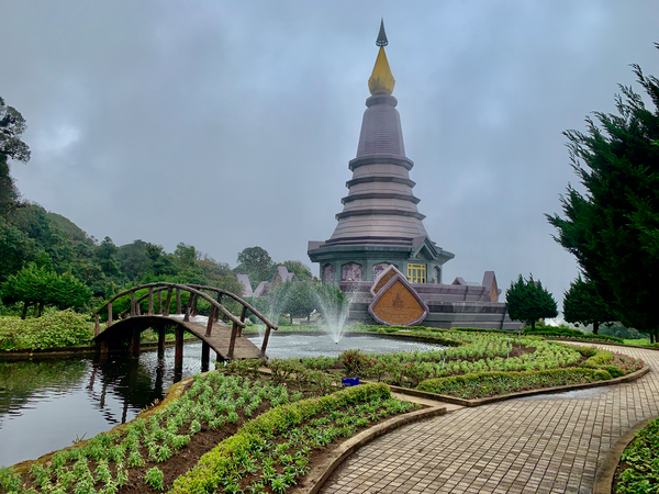 Doi Inthanon Temple Thailand 1 Print