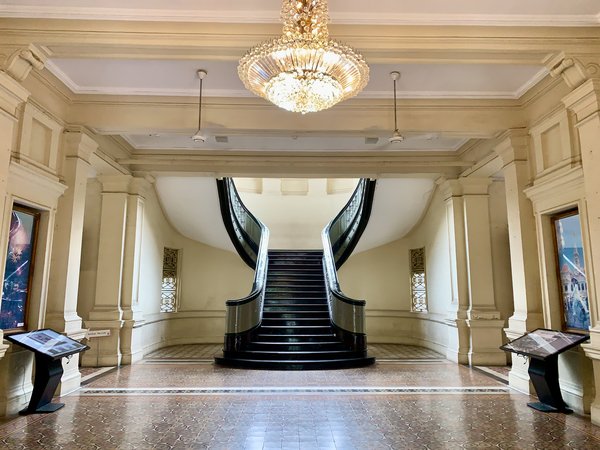 Fancy Museum Entrance Print