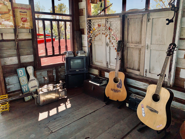 Guitars and TV Print