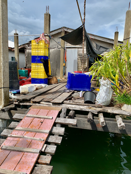 House in Koh Panyee Floating Village Thailand 3 Print