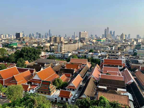 Overview of Bangkok 1 Print