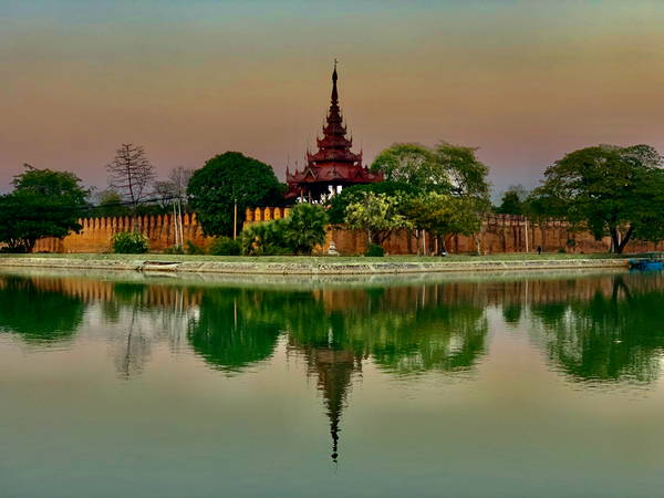 Reflections of Mandalay 2 Print