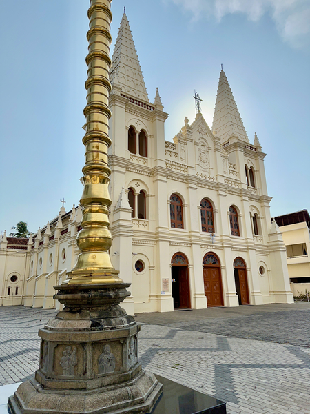 Santa Cruz Cathedral Basilica Fort Kochi 2 Print