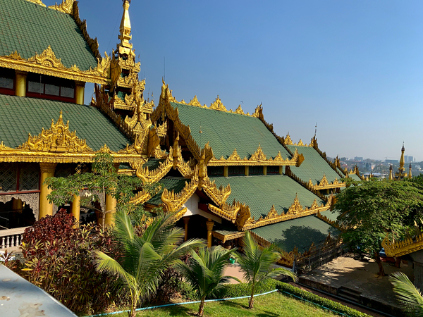 Shwedagon Pagoda Yangon Myanmar 1 Print