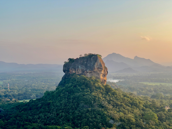 Sigiriya at Sunset Sri Lanka Print