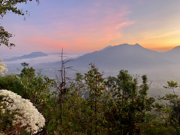 Sunrise Mountains Print