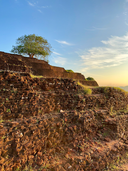 Sunrise on Top of Sigiriya Sri Lanka 13 Print