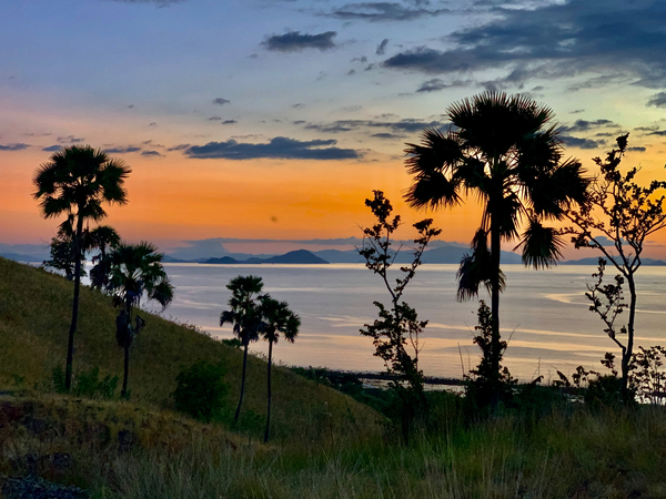 Sunset Over the Flores Sea Indonesia 6 Print